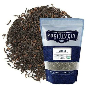 Organic Positively Tea Company, Yunnan Black Tea, Loose Leaf, 16 Ounce