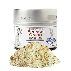 French Onion Seasoning | Authentic Artisanal Spice Mix | All Natural, Non GMO | Hand Crafted, Small Batch | Made in USA | Ultra Premium, Sustainably Sourced Spices | GLP-1 Friendly Seasoning | No MSG | Magn