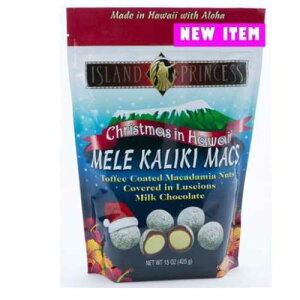  JL }bNYgtB[ R[Xebh }J_~A ibcÔȃ~N `R[gŃR[eBO - 15 IX (425g) Island Princess Mele Kaliki MacsToffee Coasted Macadamia Nuts Covered in Luscious Milk