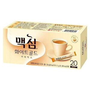 Dongsuh }LV J zCgS[h R[q[~bNX 12G×20{ Dongsuh Maxim Mocha White Gold Coffee Mix 12G X 20 Sticks