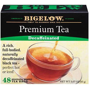 Bigelow 48 JEg v~A JtFCX uh g (6 P[X)Av 288 eB[obOAʕeB[obOAfJtF eB[ Bigelow Tea Bigelow 48 Count Premium Decaffeinated Blend Black T