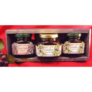 Wnj[ Mtg Taste the Wilderness Jam & Honey Gift Crate