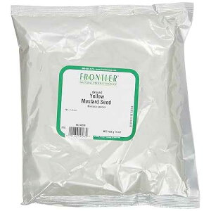 teBA}X^[hV[hACG[pE_[A16IXobOi3pbNj Frontier Co-op Frontier Mustard Seed, Yellow Powder, 16 Ounce Bags (Pack of 3)