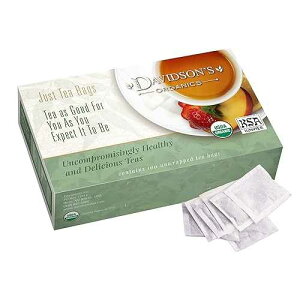 Davidson's Organics, Tulsi Hibiscus Flower, 100-count Unwrapped Tea Bags