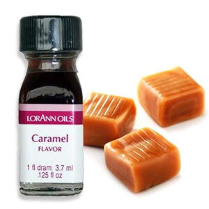 LorAnn Oils LorAnn Caramel SS Flavor, 1 dram bottle (.0125 fl oz - 3.7ml - 1 teaspoon)