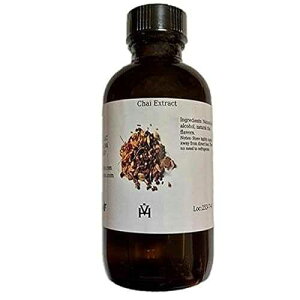 OliveNation Chai Flavor Extract, TTB-Approved Spiced Chai Flavoring for Brewing, Baking, Beverages, Ice Cream, Non-GMO, Kosher, Vegan - 8 oz