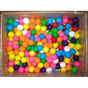 200̑傫1C`K{[lߍ킹K{[̔LfB Oak Leaf 200 Large 1" Assorted Gumballs Gum Balls Vending Candy