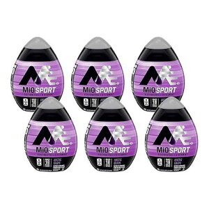 Mio Sport t̃EH[^[GnT[AA[NeBbNO[vA1.62 IXA6 pbN Mio Sport Liquid Water Enhancer, Arctic Grape, 1.62 OZ, 6-Pack