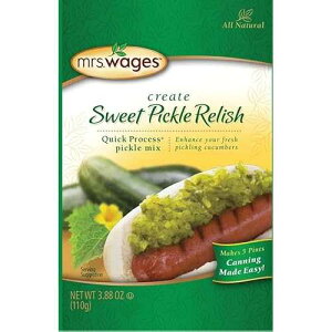 Precision Foods Mrs. Wages Quick Process Sweet Pickle Relish Mix, 3.88 Ounce