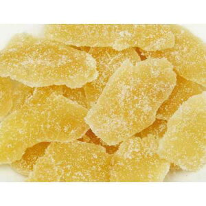 I - IXCX (1LB) Sanmac Foods Ginger- Dried-Crystallized-Ginger-Sliced (1LB)