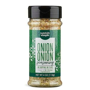 Tastefully Simple Onion Onion Seasoning, 4 Ounce