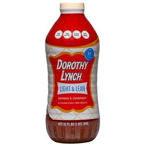 Dorothy Lynch Salad Dressing / Sweet & Spicy / Thick & Creamy / Salads, Dips, Sauces, & Marinades / French Style Condiment / Tangy / Gluten Free / No Trans Fat / USA Made (Light & Lean, 32 oz (1 Pack))
