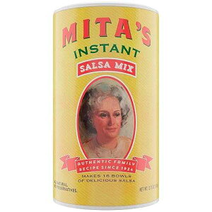 Mita's Instant Salsa Mix Mita's Salsa Mix ,Makes 16 bowls of fresh salsa, ready in seconds! Just add diced tomatoes!