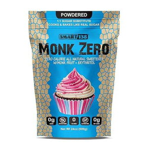 Monk Zero - Nt[cÖA񌌓APgWFjbNXFA[J[A1:1 ٗp֕i (A24IX) Smart138 Monk Zero - Powdered Monk Fruit Sweetener, Non-Glycemic, Keto Approved, Zero C