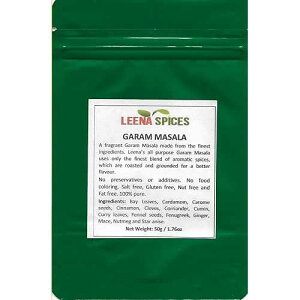 LEENA SPICES ? K}T XpCX uh ? Oet[̃ChY}ChXpCV[pE_[ ? ӞAAigEAhqsgp ? 50g ܂ 1.76oz LEENA SPICES Garam Masala Spice Blend 