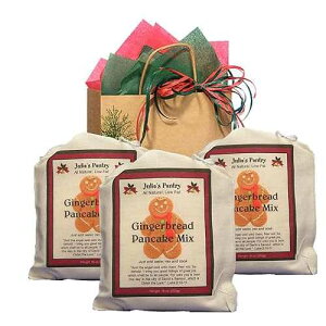 WW[ubhpP[LDƌMtgobO Julia's Pantry Gingerbread Pancake Lovers Gift Bag