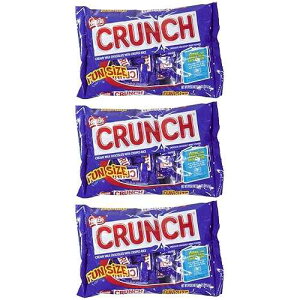 lX N` t@ TCY o[A11 IX - 3 pbN Nestle Crunch Fun Size Bars, 11 oz - 3 Pack