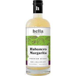 Hella Cocktail Co., Bitters Habanero Margarita Mixer, 750ml All-Natural Habanero Margarita Mixer