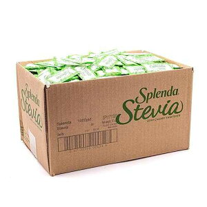 SPLENDA Stevia Zero Calorie Sweetener, Plant Based Sugar Substitute Granulated Powder, Single Serve Packets, 1000 Count (Pack of 1)