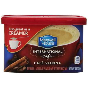 マクスウェル ハウス インターナショナル コーヒー カフェ ウィーン、9オンス缶 (4個パック) Maxwell House International Coffee Cafe Vienna, 9-Ounce Cans (Pack of 4)