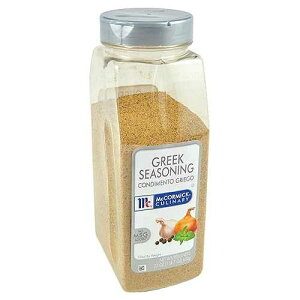 McCormick Culinary Greek Seasoning, 23 oz - One 23 Ounce Container of Greek Seasoning Blend for Mediterranean Style Dishes, Best with Salads, Chicken, Lamb, Gyros, Vegetables and More