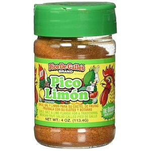 Pico De Gallo �̖{�i�s�R�������������A4�I���X�A�n���Y Pico De Gallo's Authentic Pico Limon Seasoning, 4oz, Locally Produced