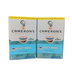 LY xxbg [ GXvb\ R[q[ 24 VOT[u Jbv CAMERON'S VELVET MOON ESPRESSO COFFEE 24 SINGLE SERVE CUPS