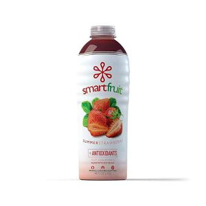 Smartfruit �T�}�[�X�g���x���[ + �_���h�~�܁A100% �{���̃t���[�c�s���[���A���`�q�g�݊����A�Y�����Ȃ��A�r�[�K�� - 48 Fl. �I�Y Smartfruit Summer Strawberry + , 100% Real Fruit Pur e, Non-GMO, No Additives, Veg