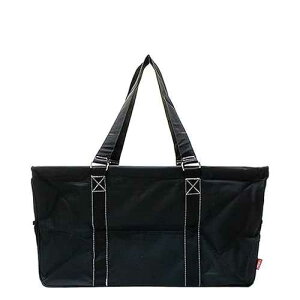 N. Gil \I[KiCU[ 18 C` [W [eBeB g[g obO (NW zbg sN) NGIL N. Gil All Purpose Organizer 18" Large Utility Tote Bag (Whale Hot Pink)