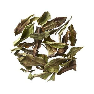 Golden Moon Tea Organic White Peony Tea - Chinese Bai Mudan Leaves - Loose Leaf, Non-GMO - 6 Ounces (54 Servings)