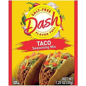 ~ZX_bV ^RXV[YjO~bNX (1.25IXpPbg) 6pbN SUPOOBE Mrs Dash Salt Free Taco Seasoning Mix (1.25 oz Packets) 6 Pack
