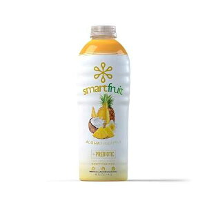Smartfruit �A���n �p�C�i�b�v�� + �v���o�C�I�e�B�N�X�A100% �{���̃t���[�c�s���[���A���`�q�g�݊����A�Y�����Ȃ��A�r�[�K�� - 48 Fl. �I�Y Smartfruit Aloha Pineapple + Prebiotic, 100% Real Fruit Pur e, Non-GM