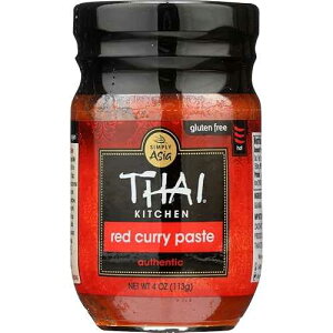 ^CLb` bhJ[y[Xg 4IX (2pbN) Thai Kitchen Red Curry Paste 4 oz (Pack of 2)