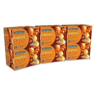 Market & Main Jbv pvL XpCXAL[O K Jbv u[YΉA72  (12 |bh 6 ) Market & Main One Cup Pumpkin Spice, Compatible With Keurig K-Cup Brewers, 72 Count (6 Boxes Of 12 Pods)