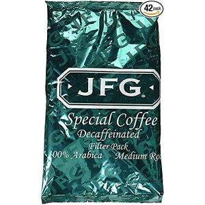 JFG JtFCX XyV uh tB^[ pbNA1.3 IX (42 ) JFG Decaffeinated Special Blend Filter Pack, 1.3 Ounce (42 Count)