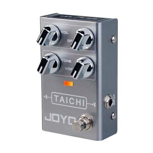 JOYO Low-Gain Overdrive Guitar Pedal, Smooth/Creamy/Vocal-Like OD with Voice Control & Ambient LED, True Bypass (Tai Chi R-02)