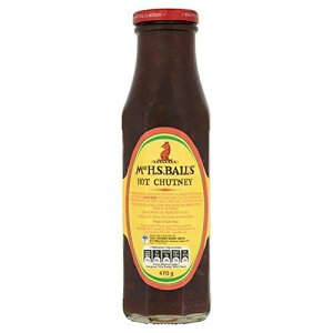 �~�Z�X�{�[���Y �z�b�g�`���c�l (470g×2�p�b�N) MRS H.S.BALL'S Mrs Balls Hot Chutney (2 x 470g Pack)