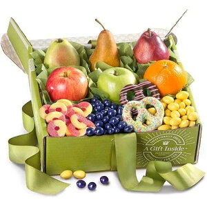 A Gift Inside Golden State Fruit Springtime Festival and Chocolate Gift Box, 64 Ounce