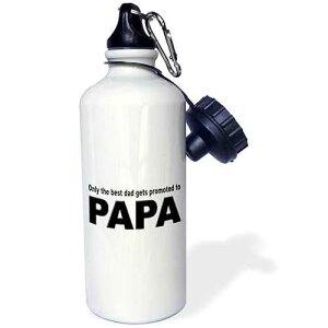 3dRose You Can'T Scare Me I'm The Mother of The Bride Sports Water Bottle, 21 oz, White