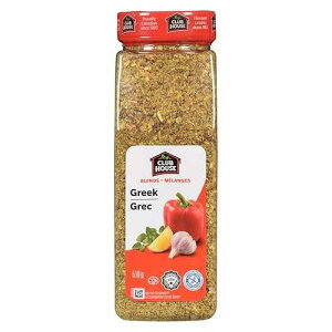 �N���u�n�E�X �M���V�� �����X�e�b�v�V�[�Y�j���O 510g - �J�i�_����A�� Club House Greek One Step Seasoning 510g - Imported from Canada