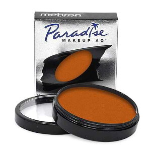 Mehron Makeup Paradise Makeup AQ Pro Size | Stage & Screen, Face & Body Painting, Special FX, Beauty, Cosplay, and Halloween | Water Activated Face Paint & Body Paint 1.4 oz (40 g) (Foxy)