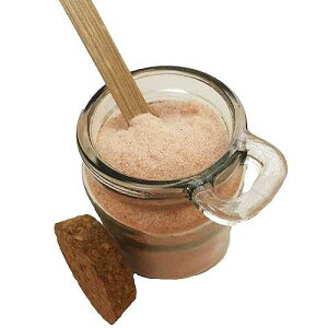 The Premier Salt Company Premium Gourmet Pink Himalayan Salt (10oz Ground Powder) in Reusable Glass Chefs Spice Jar with Cork & Spoon ~Kosher Certified~ Loved By Chefs Everywhere! Non-GMO
