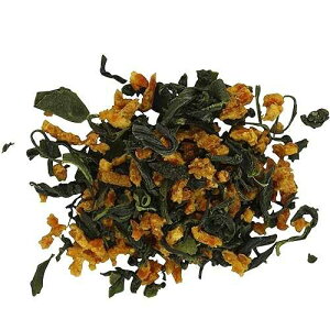 Teas Unique Korean Jeju Island Green Tea with Mandarin Orange, 100g