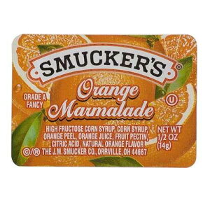 X}bJ[Y IW }[}[h Jbv 0.5 IX pbP[W 200 /P[X Smucker's Orange Marmalade Cup 0.5 Oz Package 200/Case
