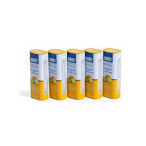 Epic Mints - Aspartame Free 100% Xylitol Mints - Sugar Free Mints Fresh Fruit Flavored, 55 Pieces (Pack of 5)