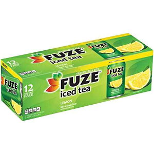FUZE �������A�C�X�e�B�[�①�Ƀp�b�N�ʁA12 �t�ʃI���X (12 �p�b�N) Coca-Cola FUZE Lemon Iced Tea Fridge Pack Cans, 12 Fl Oz (Pack of 12)