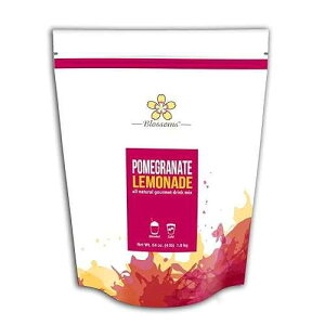 UN l[h hN ~bNX - 4 |h obO Blossoms By Java Frost Pomegranate Lemonade Drink Mix - 4 LB Bag