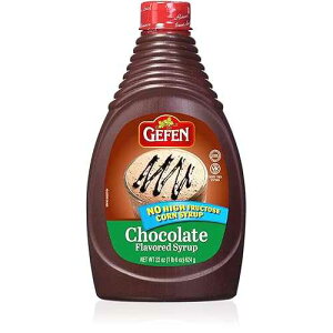 Gefen Gluten Free Chocolate Syrup, 22 Ounce, No High Fructose Corn Syrup, Dairy Free, Kosher (Including Passover)