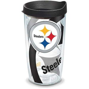 Tervis NFL Pittsburgh Steelers - Genuine Made in USA Double Walled Insulated Tumbler Travel Cup Keeps Drinks Cold & Hot, 16oz, Classic