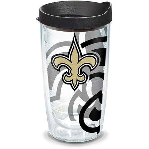 Tervis Made in USA Double Walled NFL New Orleans Saints Insulated Tumbler Cup Keeps Drinks Cold & Hot, 16oz, Genuine